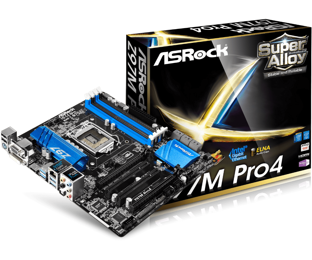 Asrock Z97M Pro4 - Motherboard Specifications On MotherboardDB